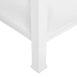 Villa & House White Pearl Harlow 1-Drawer Side Table