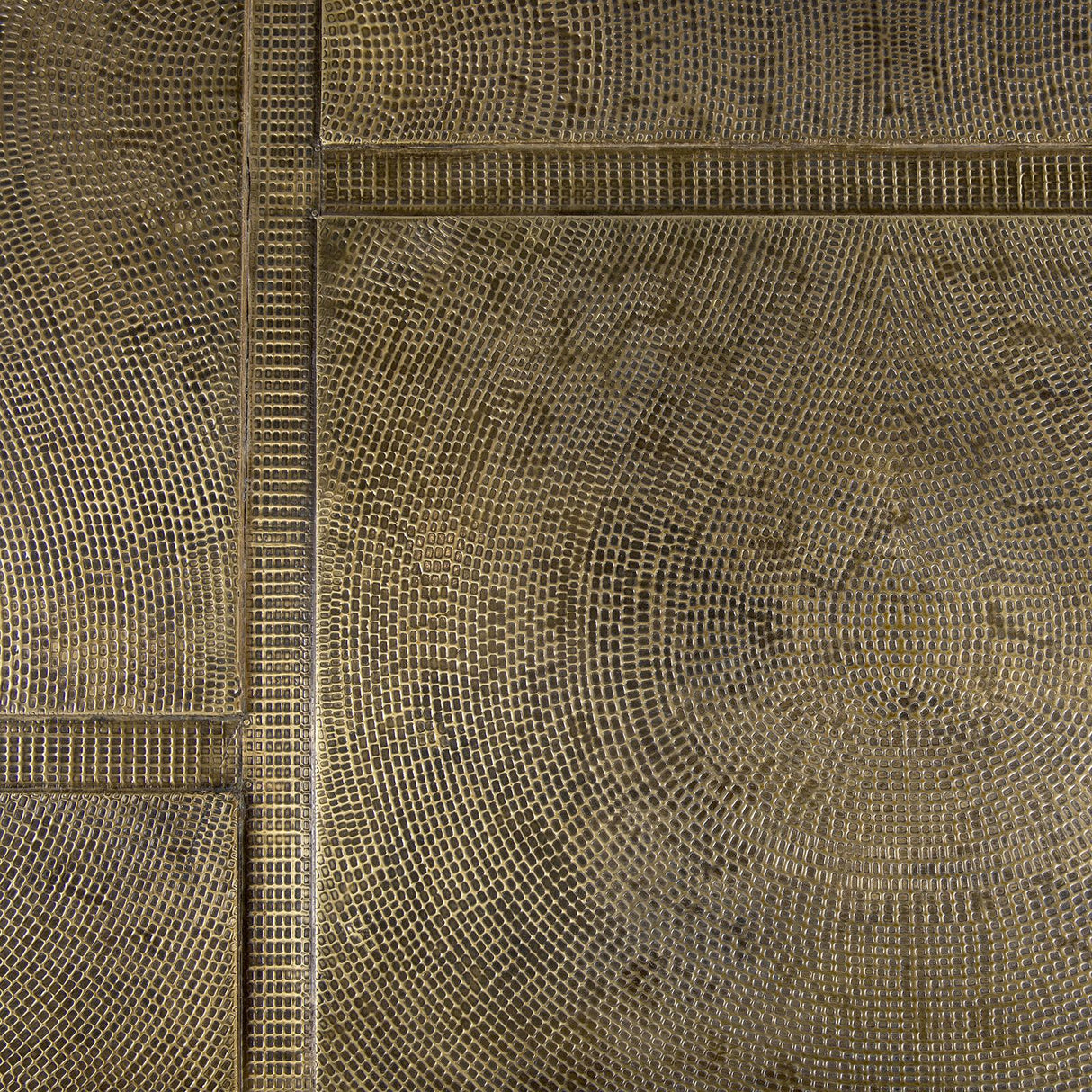 Villa & House Antique Brass Hollis Coffee Table