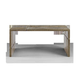 Villa & House Antique Brass Hollis Coffee Table