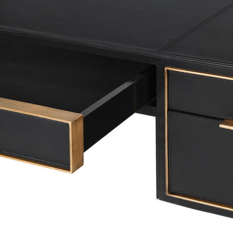 Villa & House Black Hunter Desk