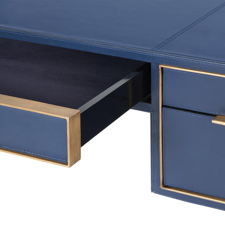 Villa & House Navy Blue Hunter Desk