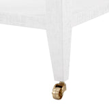 Villa & House Chiffon White Isadora Side Table