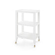 Villa & House Chiffon White Isadora Side Table