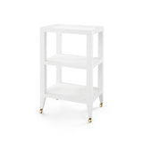 Villa & House Chiffon White Isadora Side Table