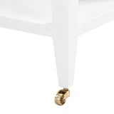 Villa & House Chiffon White Isadora Console Table