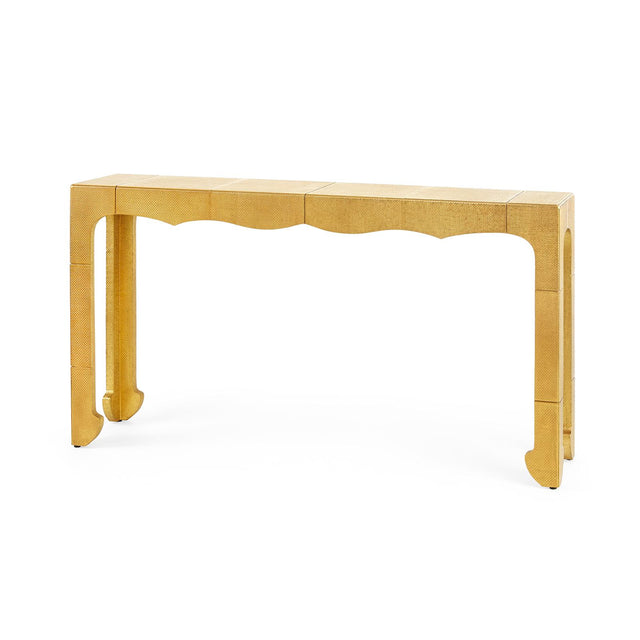Villa & House Antique Brass Jaques Console Table