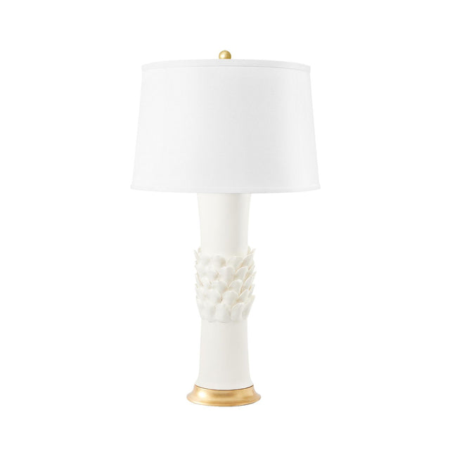 Villa & House Blanc de Chine Jasmine Lamp Without Shade