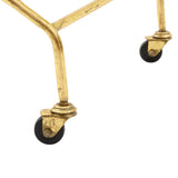 Villa & House Gold Leaf Jepson Bar Cart