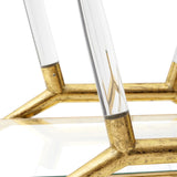 Villa & House Gold Leaf Jepson Bar Cart