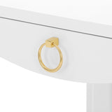 Villa & House Chiffon White Jordan Console/Desk