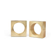 Villa & House Brass Karl Bookends (Pair)