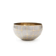 Villa & House Silver and Brass Loom Medium Bowl