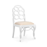 Villa & House Eggshell White Loop Side Chair