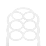 Villa & House Eggshell White Loop Side Chair