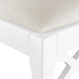 Villa & House Eggshell White Loop Side Chair