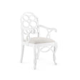 Villa & House Eggshell White Loop Armchair