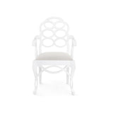 Villa & House Eggshell White Loop Armchair