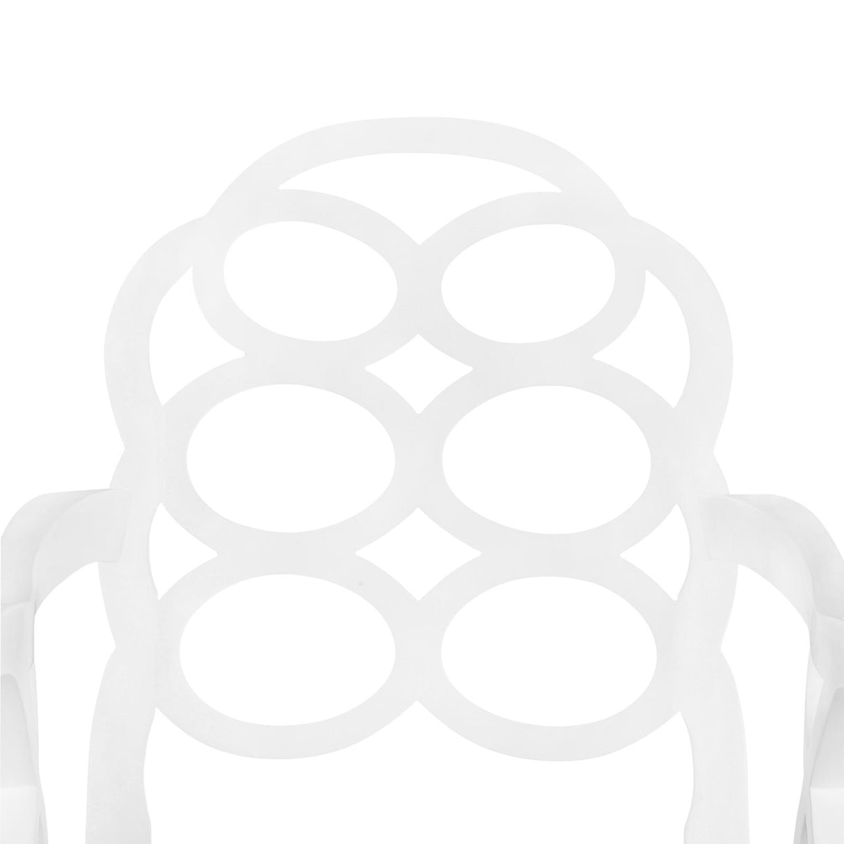 Villa & House Eggshell White Loop Armchair