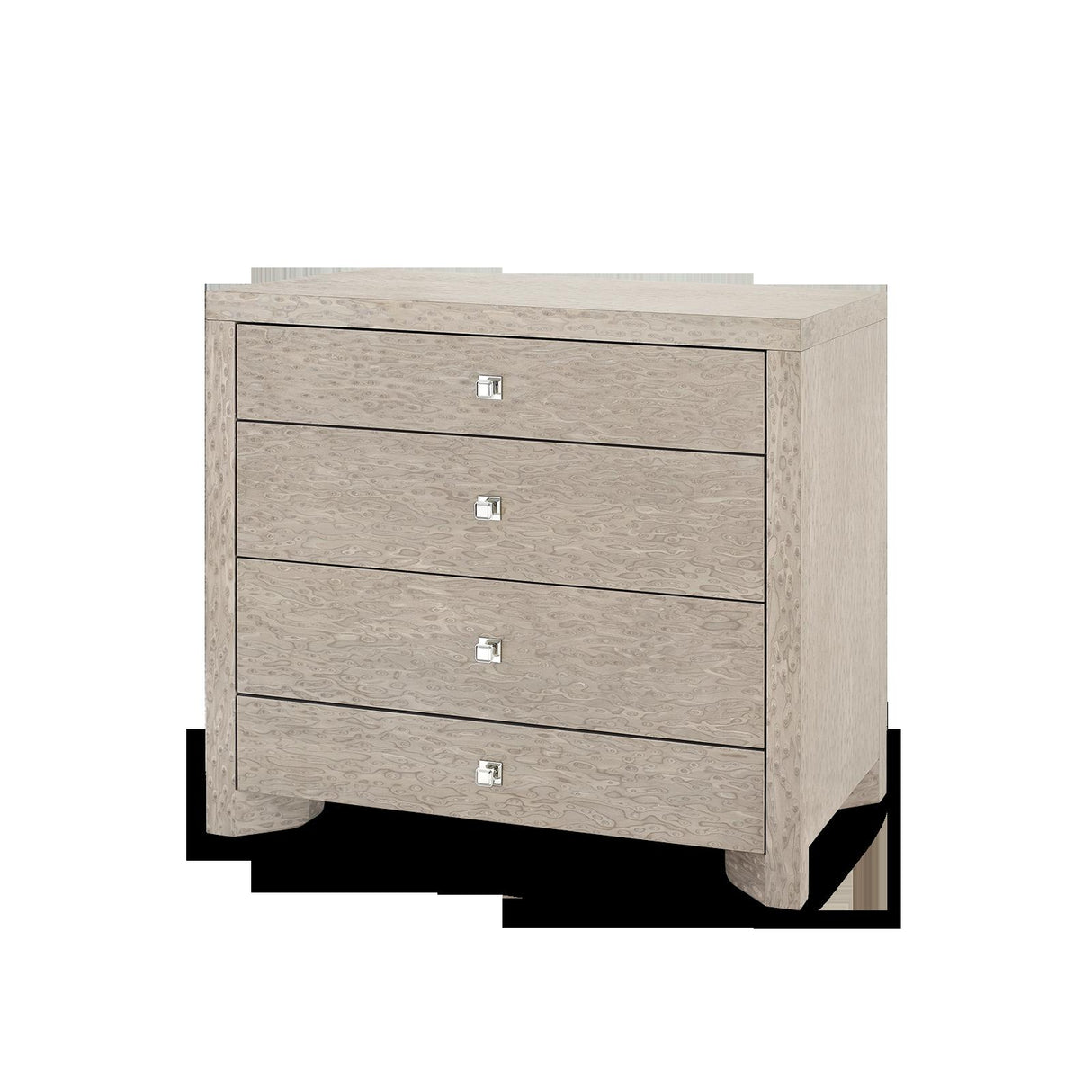 Villa & House Taupe Gray Lugano Large 4-Drawer