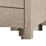 Villa & House Taupe Gray Lugano Large 4-Drawer