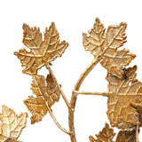 Villa & House Gold Leaf Maple Branch Statue