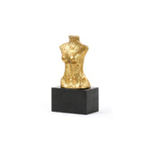 Villa & House Gold Leaf Milo Statue