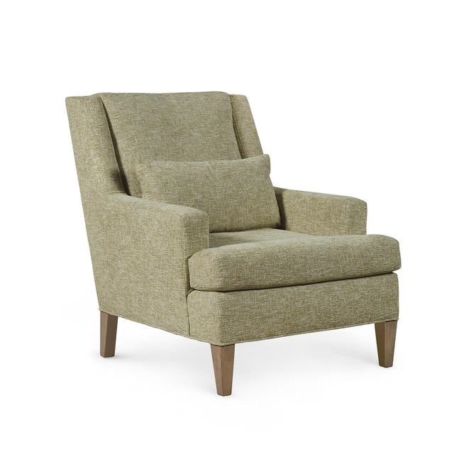 Villa & House Bardsley Pale Moss Mina Club Chair,Bardsley Pale Moss,Fruitwood Finish