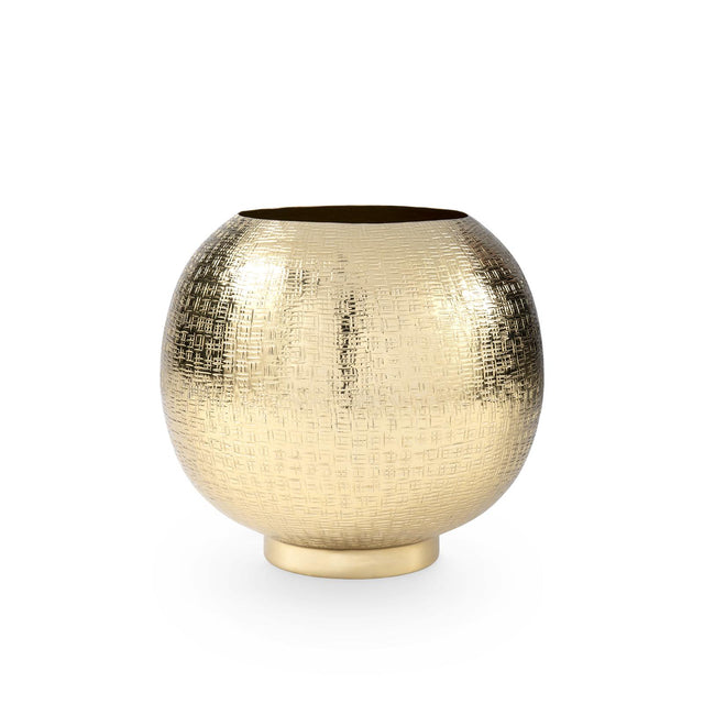 Villa & House Brass Mali Large Cache Pot