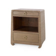 Villa & House Flax Brown Ming 2-Drawer Side Table