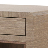 Villa & House Flax Brown Ming 2-Drawer Side Table