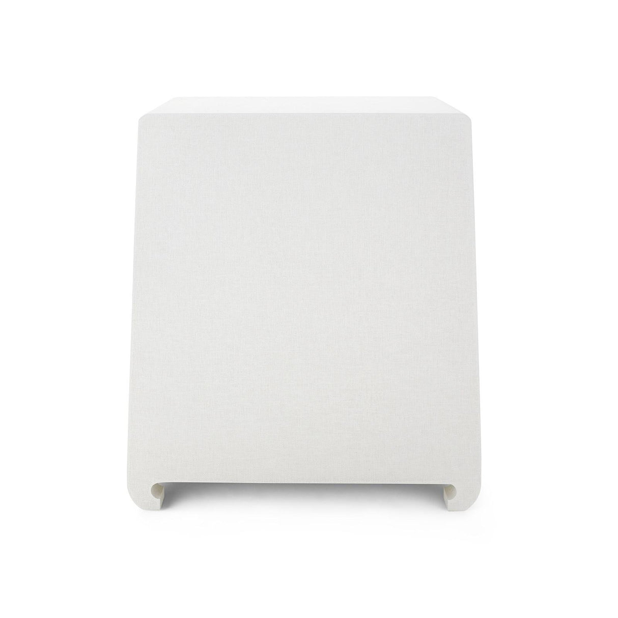 Villa & House Chiffon White Ming 2-Drawer Side Table