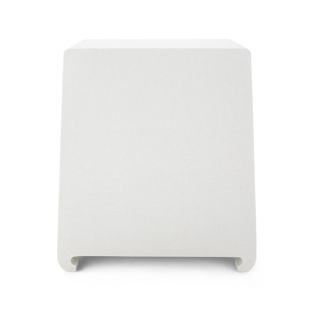 Villa & House Chiffon White Ming 2-Drawer Side Table