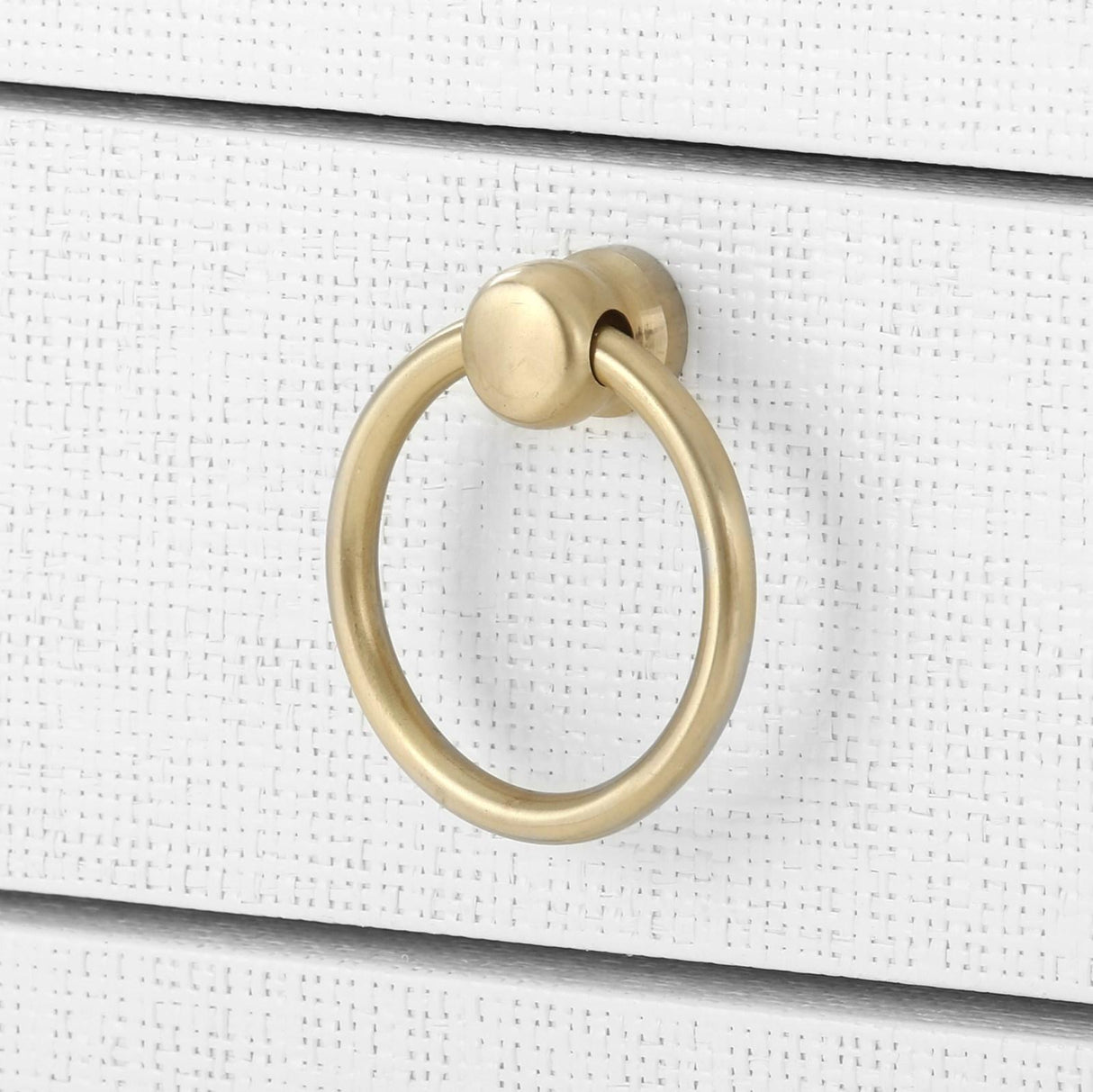 Villa & House Chiffon White Ming 2-Drawer Side Table