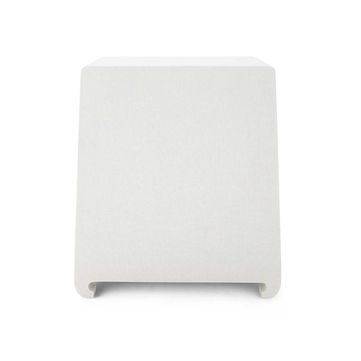 Villa & House Chiffon White Ming 2-Drawer Side Table