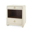 Villa & House Canvas Cream Ming 2-Drawer Side Table