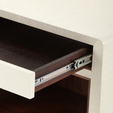 Villa & House Canvas Cream Ming 2-Drawer Side Table