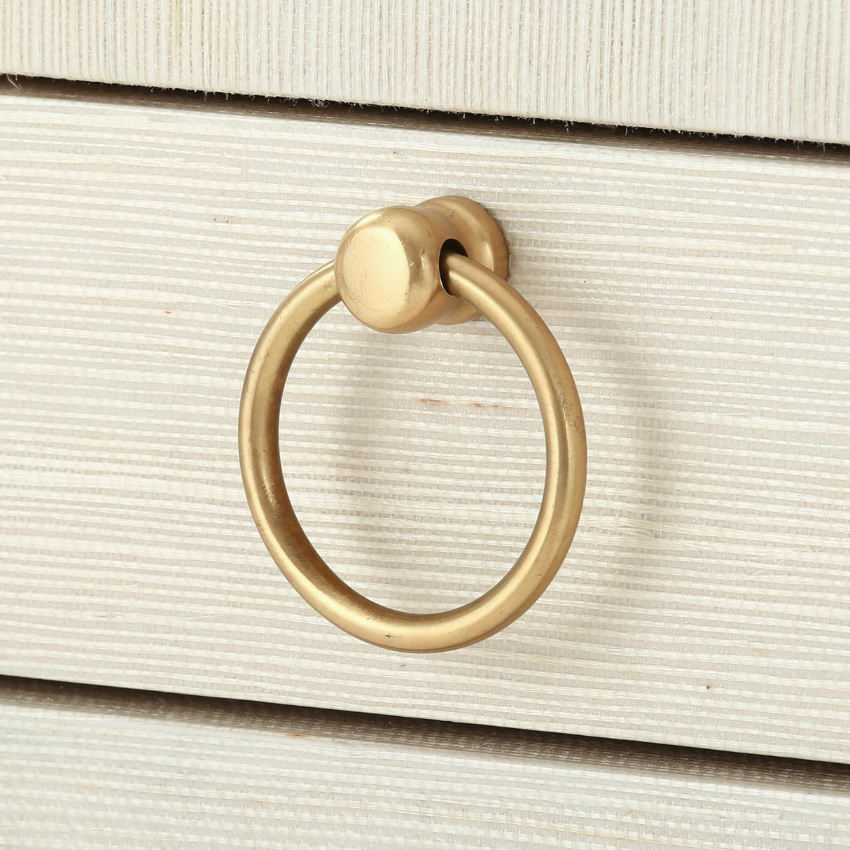 Villa & House Canvas Cream Ming 2-Drawer Side Table