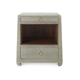 Villa & House Sage Green Ming 2-Drawer Side Table