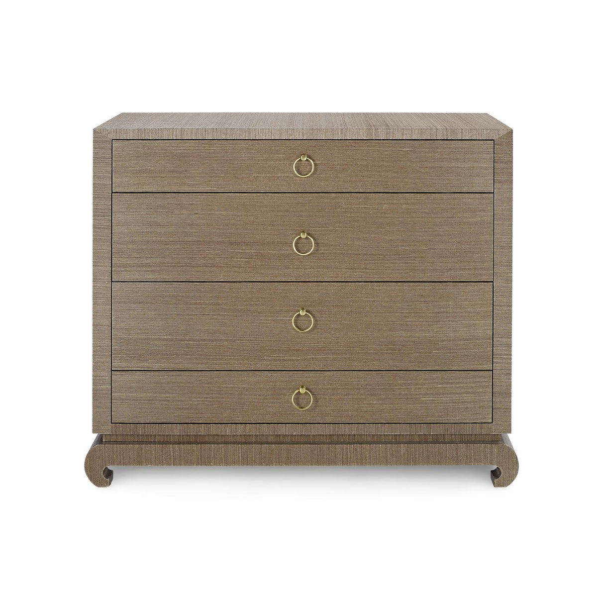 Villa & House Flax Brown Ming Large 4-Drawer