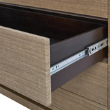 Villa & House Flax Brown Ming Large 4-Drawer