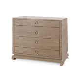 Villa & House Flax Brown Ming Large 4-Drawer