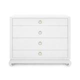 Villa & House Chiffon White Ming Large 4-Drawer