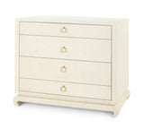 Villa & House Canvas Cream Ming Large 4-Drawer