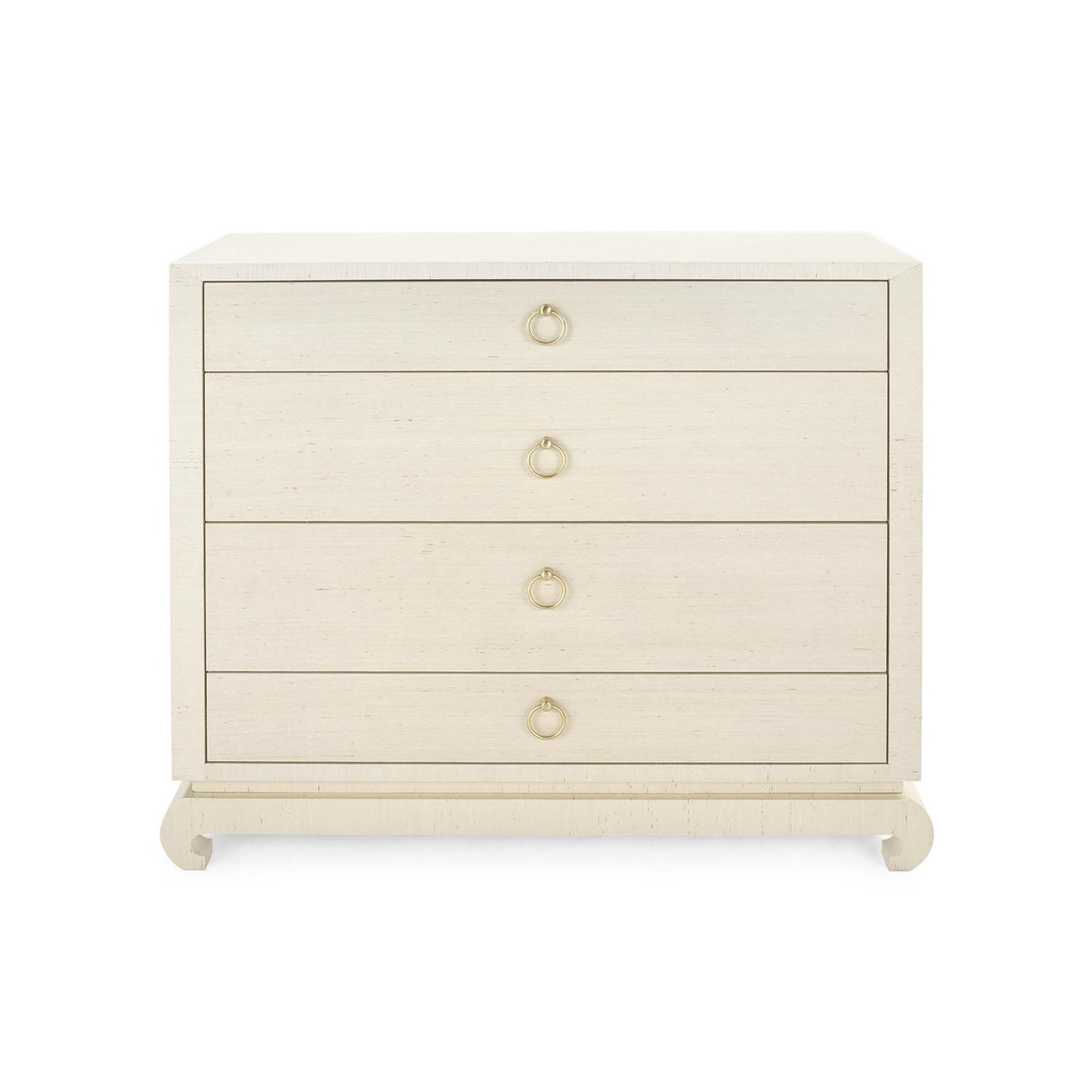 Villa & House Canvas Cream Ming Large 4-Drawer