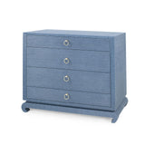 Villa & House Navy Blue Ming Large 4-Drawer