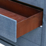 Villa & House Navy Blue Ming Large 4-Drawer