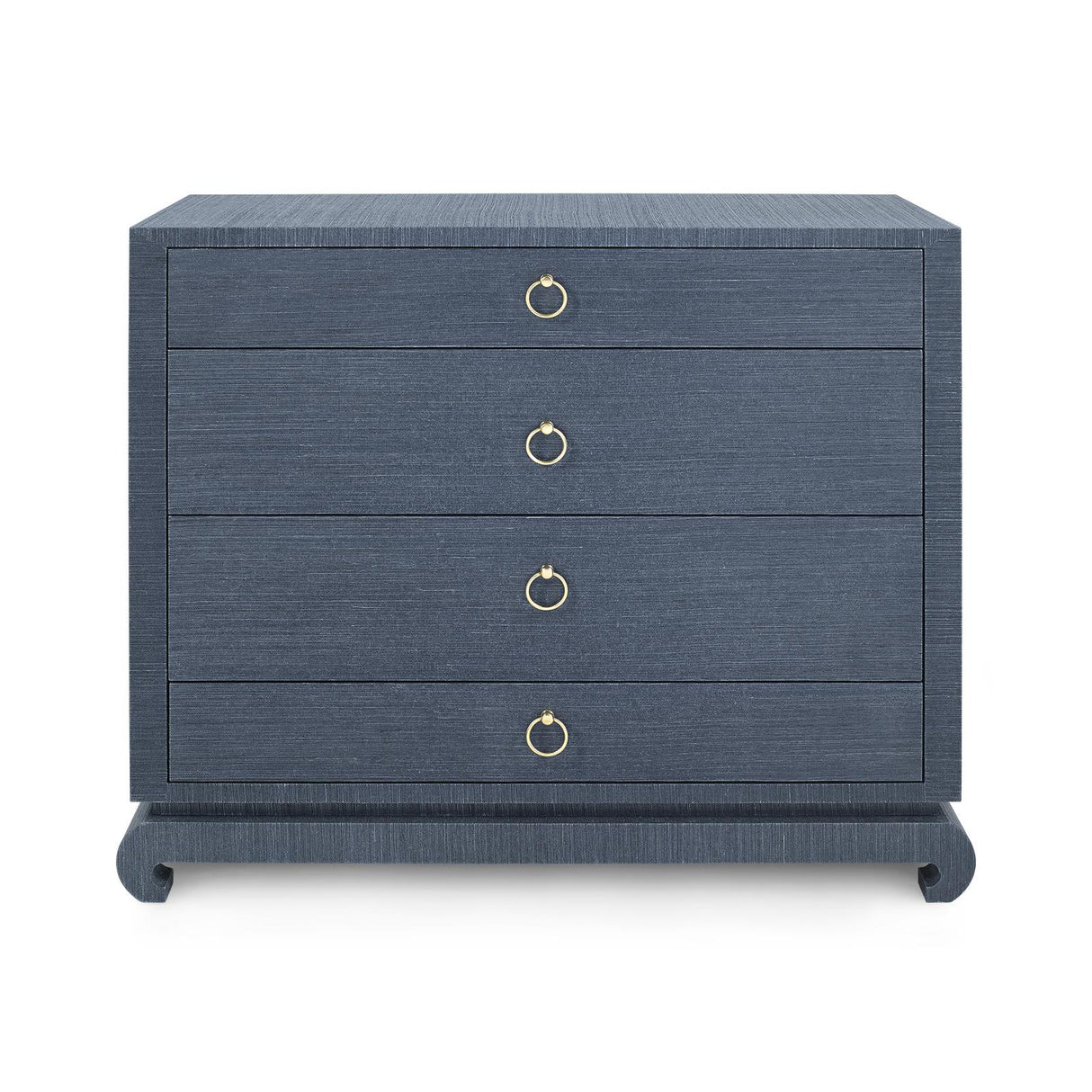 Villa & House Navy Blue Ming Large 4-Drawer