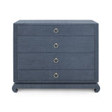 Villa & House Navy Blue Ming Large 4-Drawer