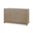 Villa & House Flax Brown Ming Extra Large 8-Drawer