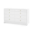 Villa & House Chiffon White Ming Extra Large 8-Drawer